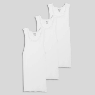 Jockey Generation™ Boys' 3pk Tank - White 5 Jockey Generation™ Boys' 3pk Tank - White - Image 3