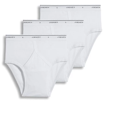 Jockey Mens Classic Low-Rise Brief 3 Pack Underwear Briefs 100% Cotton 8 Jockey Mens Classic Low-Rise Brief 3 Pack Underwear Briefs 100% Cotton - Image 6