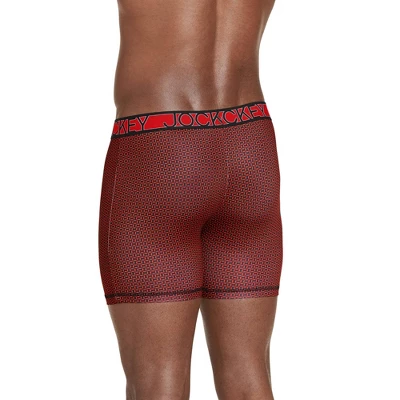 Jockey Men's Active Microfiber 5" Boxer Brief - 3 Pack 4 Jockey Men's Active Microfiber 5" Boxer Brief - 3 Pack - Image 2