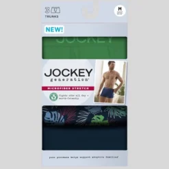 Jockey Generation™ Men's 3pk Microfiber Trunks - Light Blue/Net/Blue -Jockey Store GUEST a0abd0cd 665b 4825 bcc7 20c3f1b0881e 1