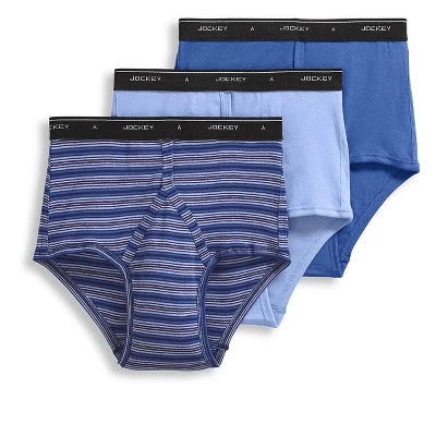 Jockey Mens Classic Brief 3 Pack Underwear Briefs 100% Cotton 14 Jockey Mens Classic Brief 3 Pack Underwear Briefs 100% Cotton - Image 12