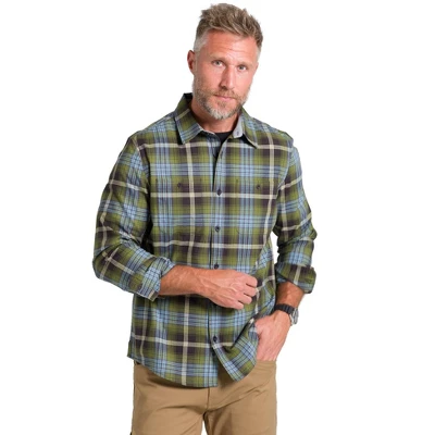 Jockey Men's Outdoors Long Sleeve Woven Button-Up Shirt 8 Jockey Men's Outdoors Long Sleeve Woven Button-Up Shirt - Image 6