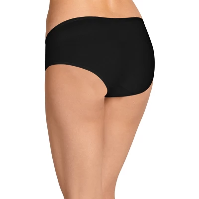 Jockey Women's Organic Cotton Stretch Logo Hipster - 3 Pack 4 Jockey Women's Organic Cotton Stretch Logo Hipster - 3 Pack - Image 2