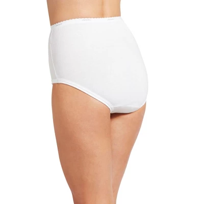 Jockey Womens Classic Brief 3 Pack Underwear Briefs 100% Cotton 4 Jockey Womens Classic Brief 3 Pack Underwear Briefs 100% Cotton - Image 2