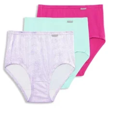 Jockey Womens Elance Brief 3 Pack Underwear Briefs 100% Cotton -Jockey Store GUEST a7222d84 0ddd 4590 bae3 f568a29f9cab