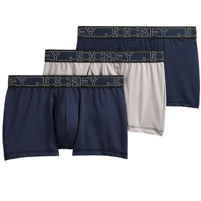 Jockey Men's Active Microfiber 2.5" Trunk - 3 Pack 7 Jockey Men's Active Microfiber 2.5" Trunk - 3 Pack - Image 5