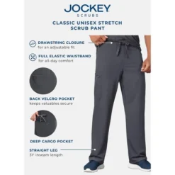 Jockey Unisex Classic Unisex Stretch Scrub Pant -Jockey Store GUEST b38798ab d371 4df8 bfeb 48e53d44b83c