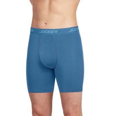 Jockey Men's Chafe Proof Pouch Ultra Soft Modal 6" Boxer Brief 12 Jockey Men's Chafe Proof Pouch Ultra Soft Modal 6" Boxer Brief - Image 10