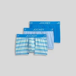 Jockey Generation™ Men's 3pk Microfiber Trunks - Light Blue/Net/Blue -Jockey Store GUEST bbd05108 18b0 4821 9899 adb1a99cb2b3