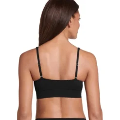 Jockey Women's EcoSeamfree Rib Molded Cup Plunge Bralette