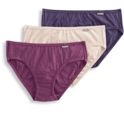 Jockey Womens Elance Bikini 3 Pack Underwear Bikini Briefs 100% Cotton -Jockey Store GUEST bd9c9696 4220 47ee ac65 5f9b980ee68d