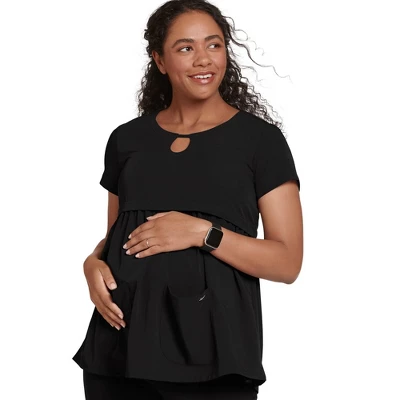 Jockey Women's Empire Waist Maternity Scrub Top 7 Jockey Women's Empire Waist Maternity Scrub Top - Image 5