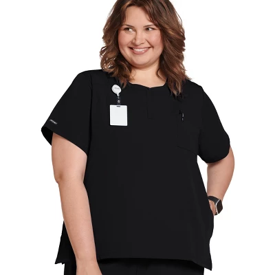 Jockey Women's Henley Scrub Top 7 Jockey Women's Henley Scrub Top - Image 5
