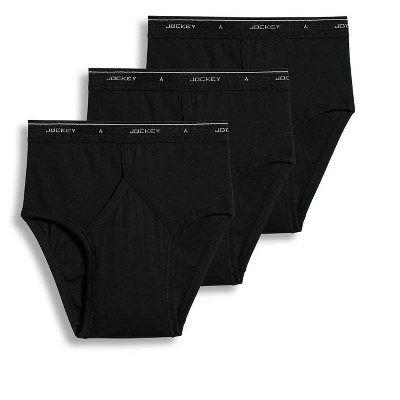 Jockey Mens Classic Low-Rise Brief 3 Pack Underwear Briefs 100% Cotton 6 Jockey Mens Classic Low-Rise Brief 3 Pack Underwear Briefs 100% Cotton - Image 4
