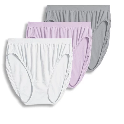 Jockey Womens Comfies Microfiber French Cut 3 Pack Underwear French Cuts Nylon 6 Jockey Womens Comfies Microfiber French Cut 3 Pack Underwear French Cuts Nylon - Image 4