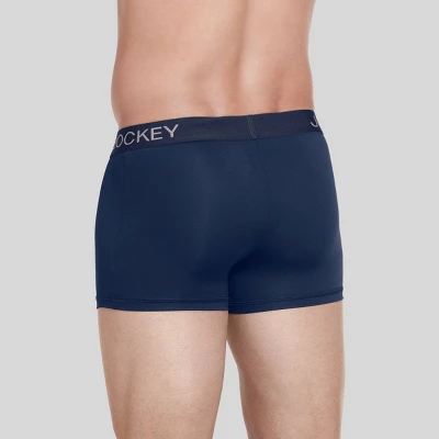 Jockey Generation™ Men's 3pk Microfiber Trunks - Black/Gray/Midnight 3 Jockey Generation™ Men's 3pk Microfiber Trunks - Black/Gray/Midnight