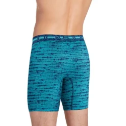 Jockey Men's Sport Stability Pouch Microfiber 9" Long Leg Boxer Brief