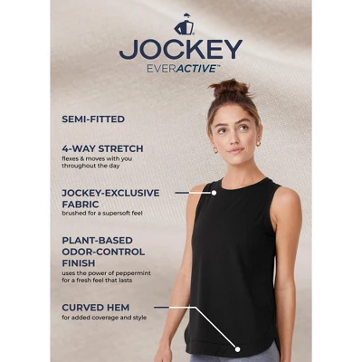Jockey Women's EVERACTIVE Tank 4 Jockey Women's EVERACTIVE Tank - Image 2