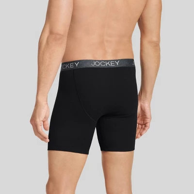 Jockey Generation™ Men's Stay New Boxer Briefs 3pk 3 Jockey Generation™ Men's Stay New Boxer Briefs 3pk