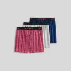 Jockey Generation™ Men's Microfiber Boxers 3pk - Gray/Navy Blue/Red 10 Jockey Generation™ Men's Microfiber Boxers 3pk - Gray/Navy Blue/Red -Jockey Store GUEST da974906 bc5d 4d8c a22d c58207de8ca9