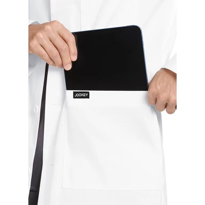 Jockey Women's 34" Unisex Scrub Lab Coat 7 Jockey Women's 34" Unisex Scrub Lab Coat - Image 6