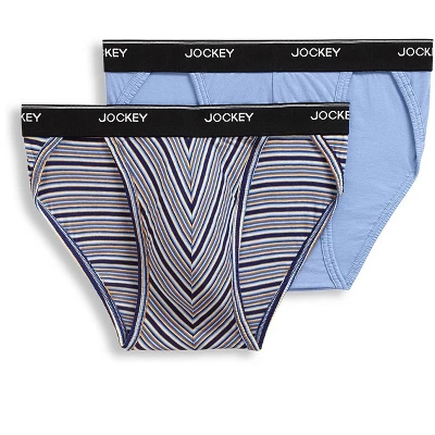 Jockey Mens Elance String Bikini 2 Pack Underwear String Bikinis 100% Cotton 9 Jockey Mens Elance String Bikini 2 Pack Underwear String Bikinis 100% Cotton - Image 7