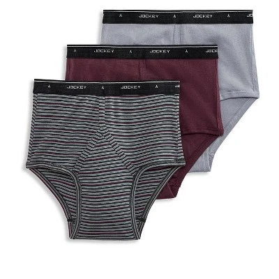 Jockey Mens Classic Brief 3 Pack Underwear Briefs 100% Cotton 15 Jockey Mens Classic Brief 3 Pack Underwear Briefs 100% Cotton - Image 13