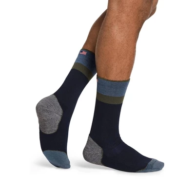 Jockey Men's Made In America* Light Merino Wool Hiking Cr 3 Jockey Men's Made In America* Light Merino Wool Hiking Cr