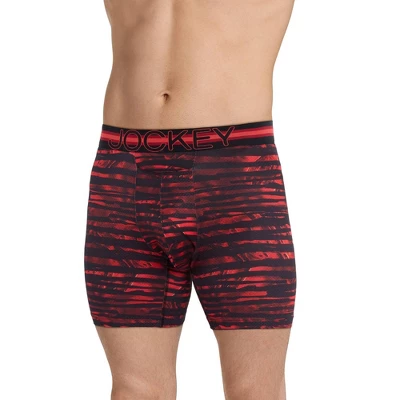 Jockey Men's Sport Stability Pouch Microfiber 6" Boxer Brief 8 Jockey Men's Sport Stability Pouch Microfiber 6" Boxer Brief - Image 6