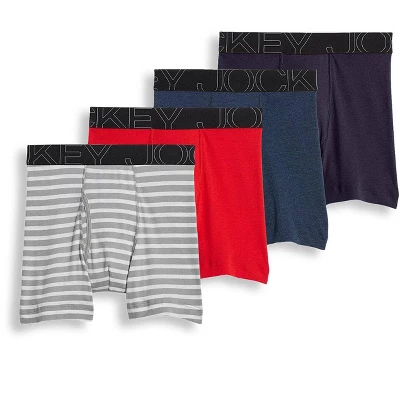 Jockey Men's ActiveBlend 5" Boxer Brief - 4 Pack 5 Jockey Men's ActiveBlend 5" Boxer Brief - 4 Pack - Image 3