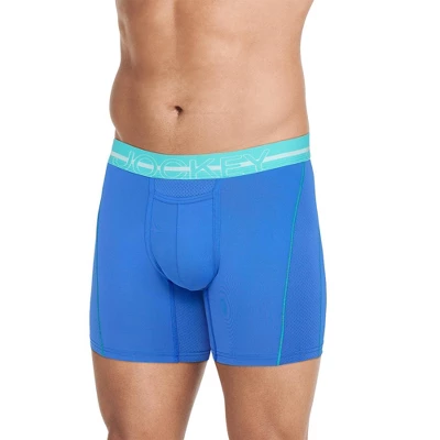 Jockey Men Sport Silver Microfiber 7.5" Boxer Brief 8 Jockey Men Sport Silver Microfiber 7.5" Boxer Brief - Image 6