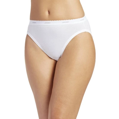 Jockey Womens Classic French Cut 3 Pack Underwear French Cuts 100% Cotton 3 Jockey Womens Classic French Cut 3 Pack Underwear French Cuts 100% Cotton