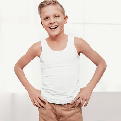 Jockey Generation™ Boys' 3pk Tank - White 3 Jockey Generation™ Boys' 3pk Tank - White