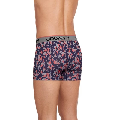 Jockey Men's Chafe Proof Pouch Microfiber 3" Trunk 3 Jockey Men's Chafe Proof Pouch Microfiber 3" Trunk