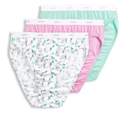 Jockey Womens Classic French Cut 3 Pack Underwear French Cuts 100% Cotton 12 Jockey Womens Classic French Cut 3 Pack Underwear French Cuts 100% Cotton - Image 10