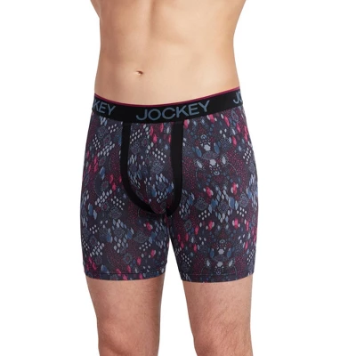 Jockey Men's Chafe Proof Pouch Microfiber 6" Boxer Brief 16 Jockey Men's Chafe Proof Pouch Microfiber 6" Boxer Brief - Image 14