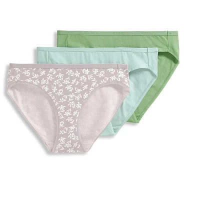 Jockey Women's Organic Cotton Stretch Logo Bikini - 3 Pack 11 Jockey Women's Organic Cotton Stretch Logo Bikini - 3 Pack - Image 9