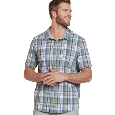 Jockey Men's Outdoors Short Sleeve Button-Up Shirt 6 Jockey Men's Outdoors Short Sleeve Button-Up Shirt - Image 4