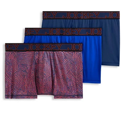 Jockey Men's Active Microfiber 2.5" Trunk - 3 Pack 9 Jockey Men's Active Microfiber 2.5" Trunk - 3 Pack - Image 7