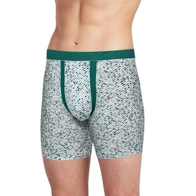 Jockey Men's Chafe Proof Pouch Cotton Stretch 6" Boxer Brief 19 Jockey Men's Chafe Proof Pouch Cotton Stretch 6" Boxer Brief - Image 17